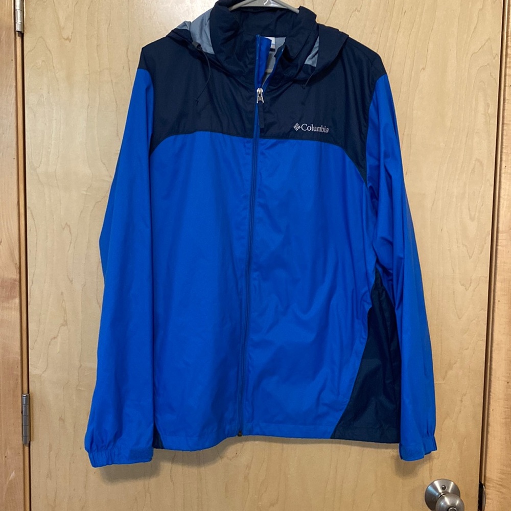 Columbia | Blue Rain Jacket